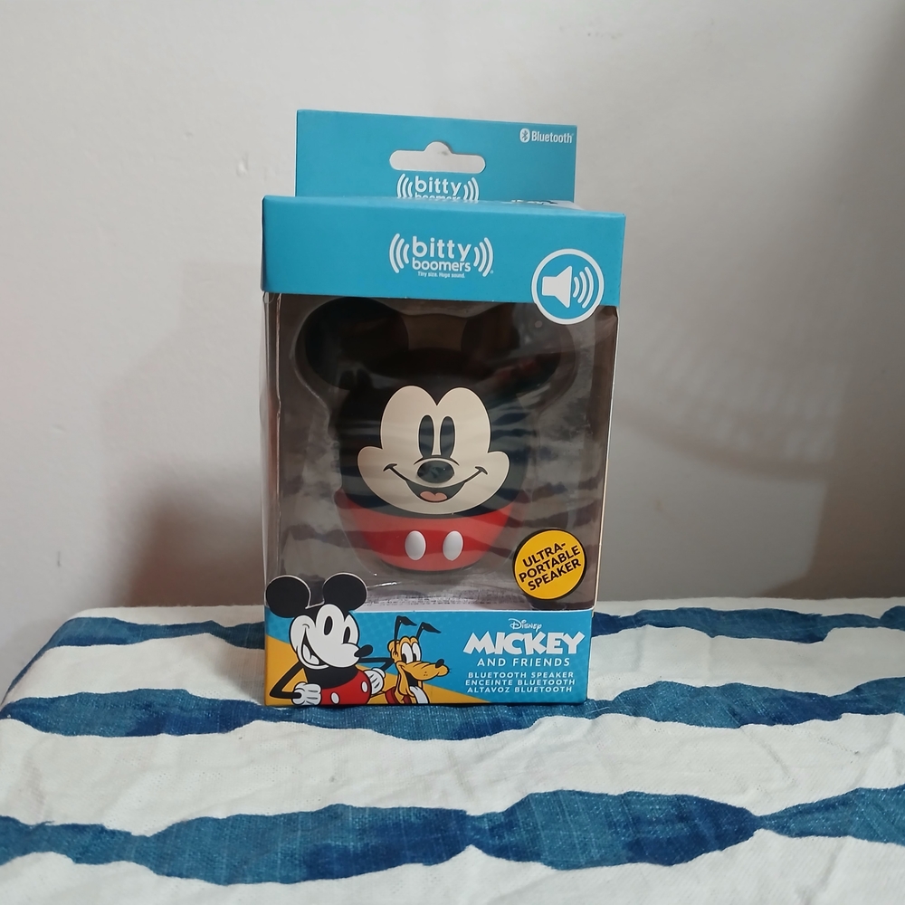 Disney Mickey Mouse Wireless Speaker - Red and Black